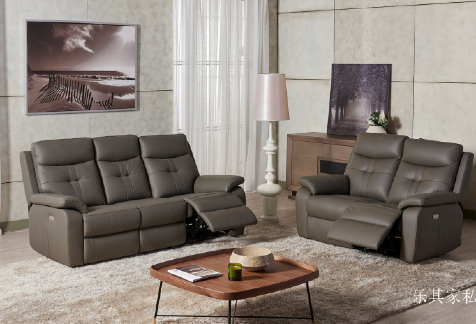 乐其家私Smart homeProduct《NLK413软体沙发》【图1】