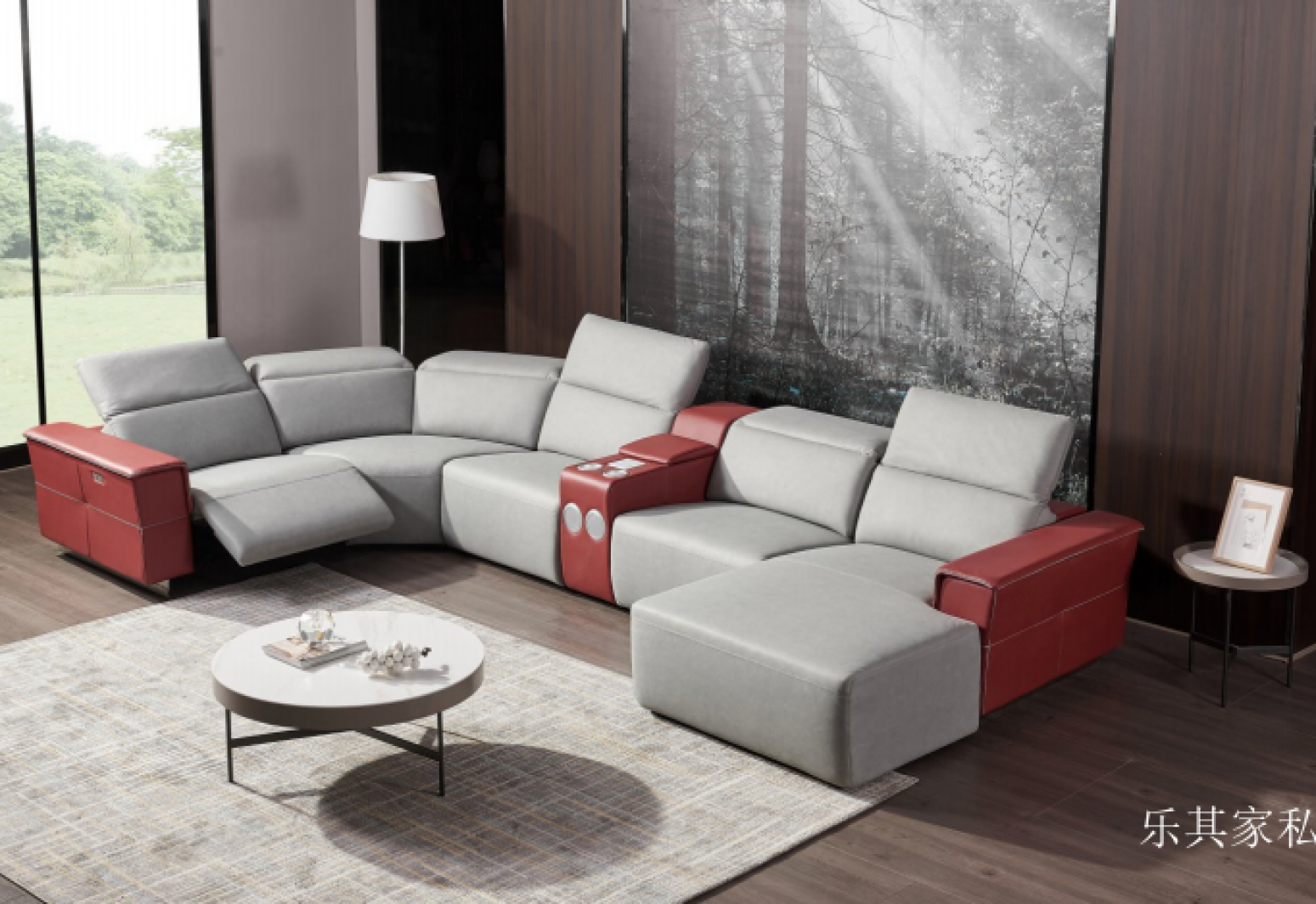 乐其家私Smart homeProduct《NLK457软体沙发》【图1】