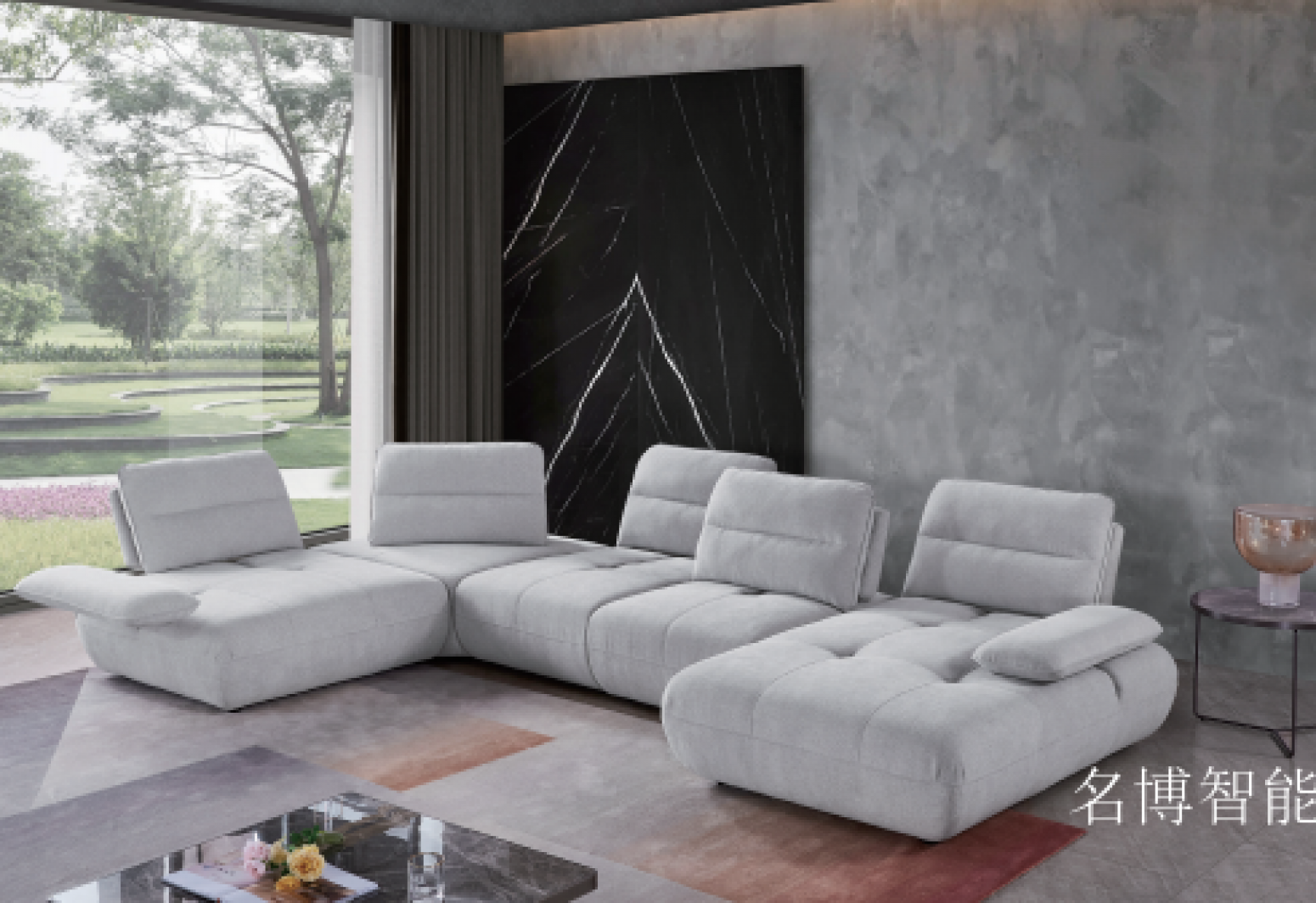 名博智能Smart homeProduct《MB Upholstered Sofa》【图1】