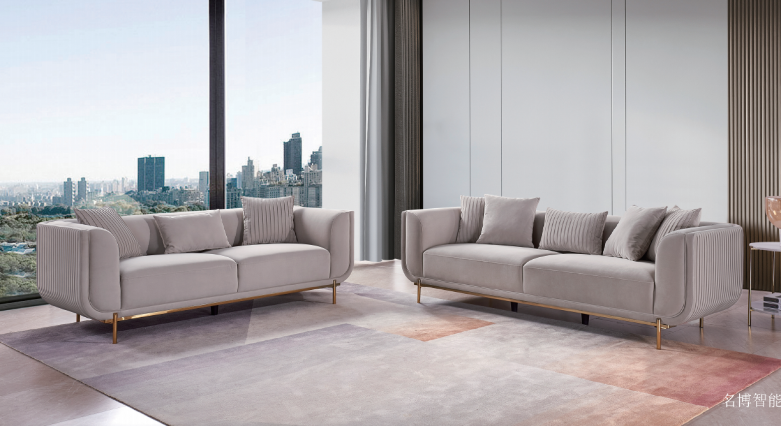 名博智能Home Furniture产品《MB Upholstered Sofa》