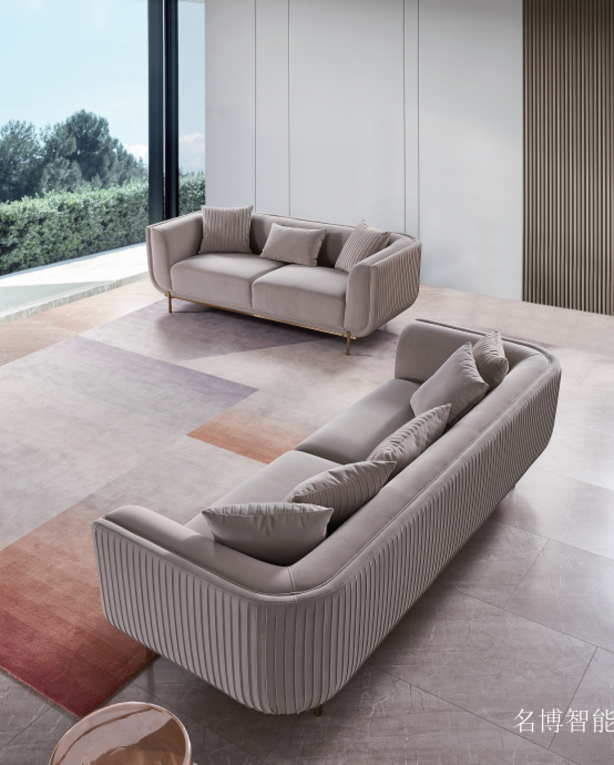 名博智能Home FurnitureProduct《MB Upholstered Sofa》【图1】