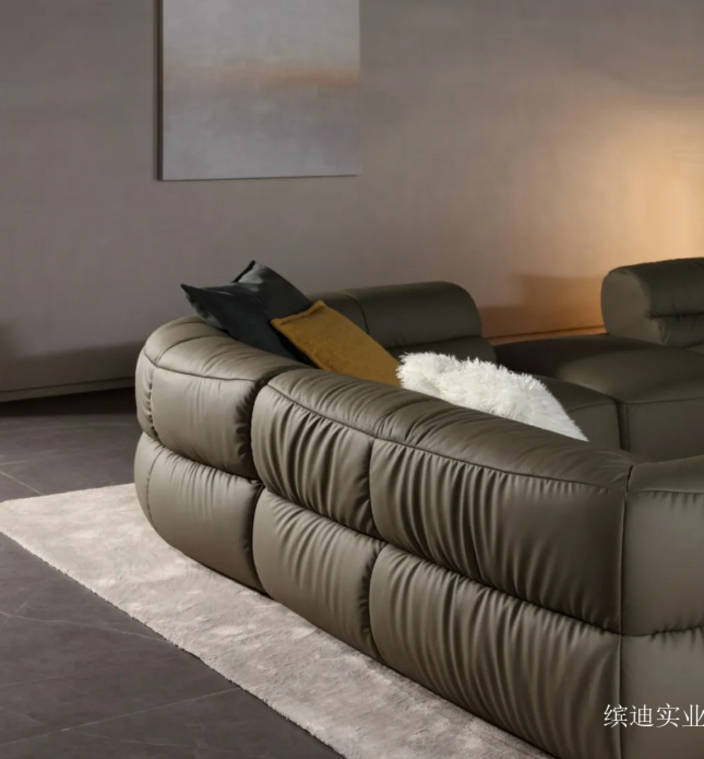 缤迪实业Home FurnitureProduct《Wraparound sofa》【图4】