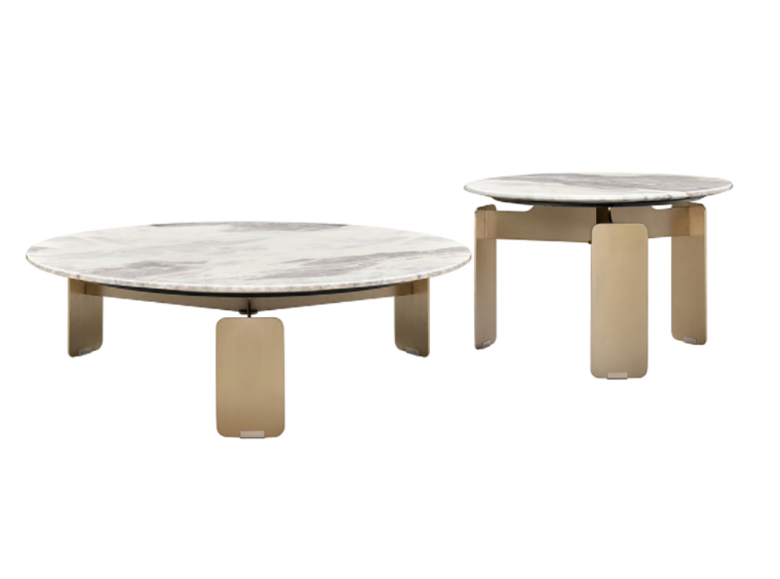 华诺家具Home FurnitureProduct《Marble round coffee table set》【图1】