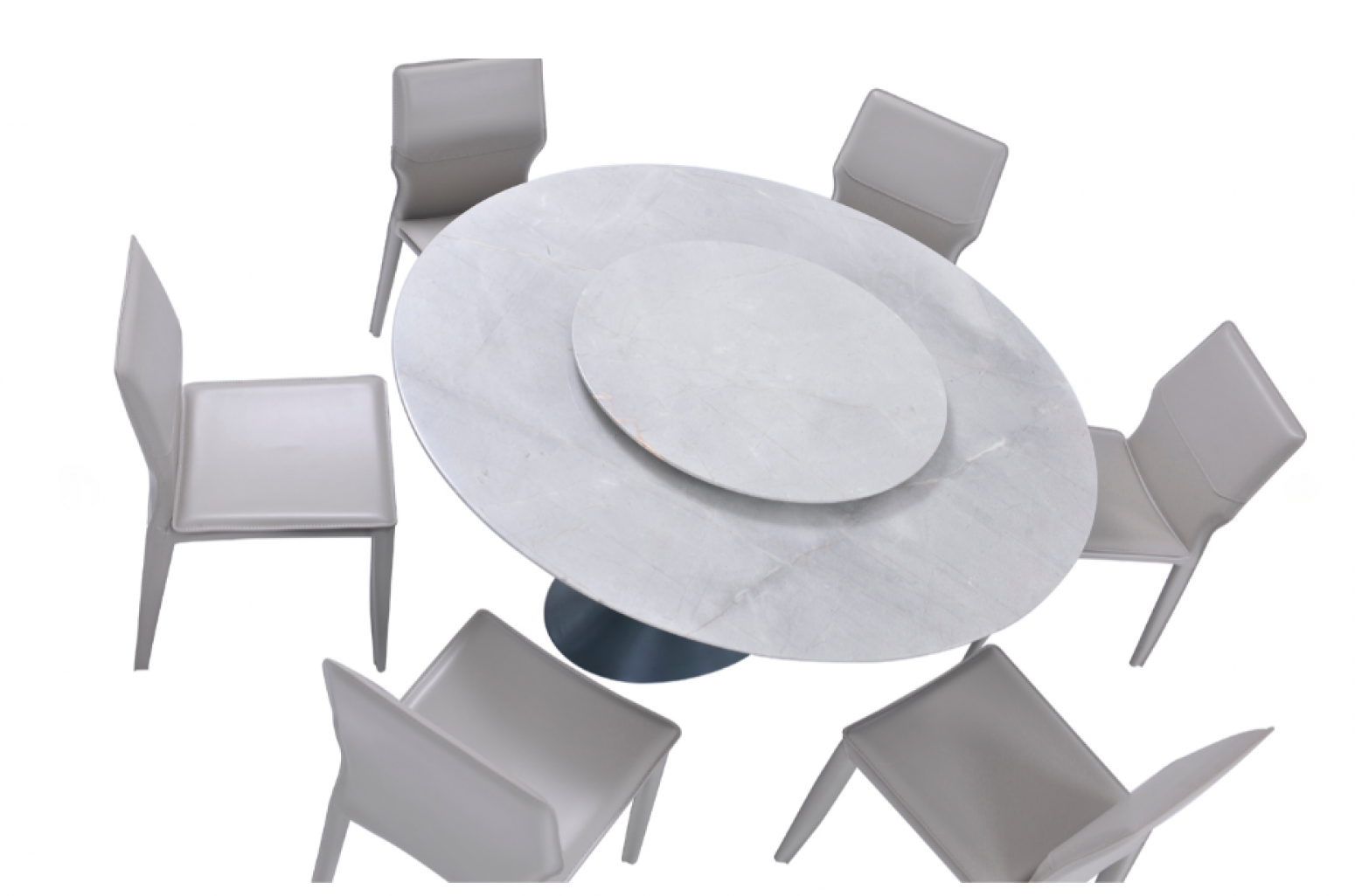 华诺家具Home FurnitureProduct《Modern art-style rotating dining table》【图2】