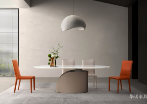 华诺家具Home Furnitureproduct《Modern and simple round dining table》议价