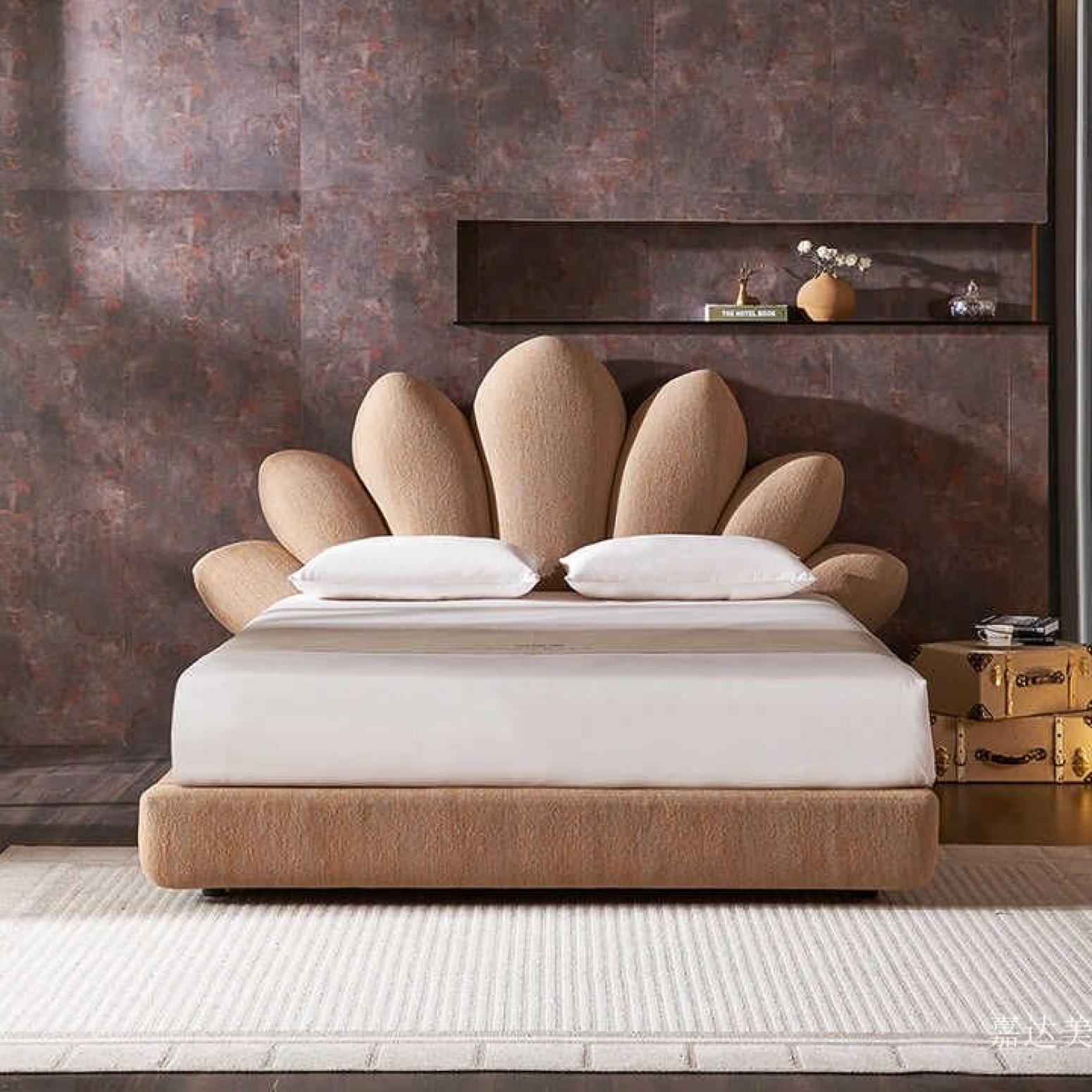 嘉达美 Home Furniture Product 《Luxurious fabric bed》【图1】