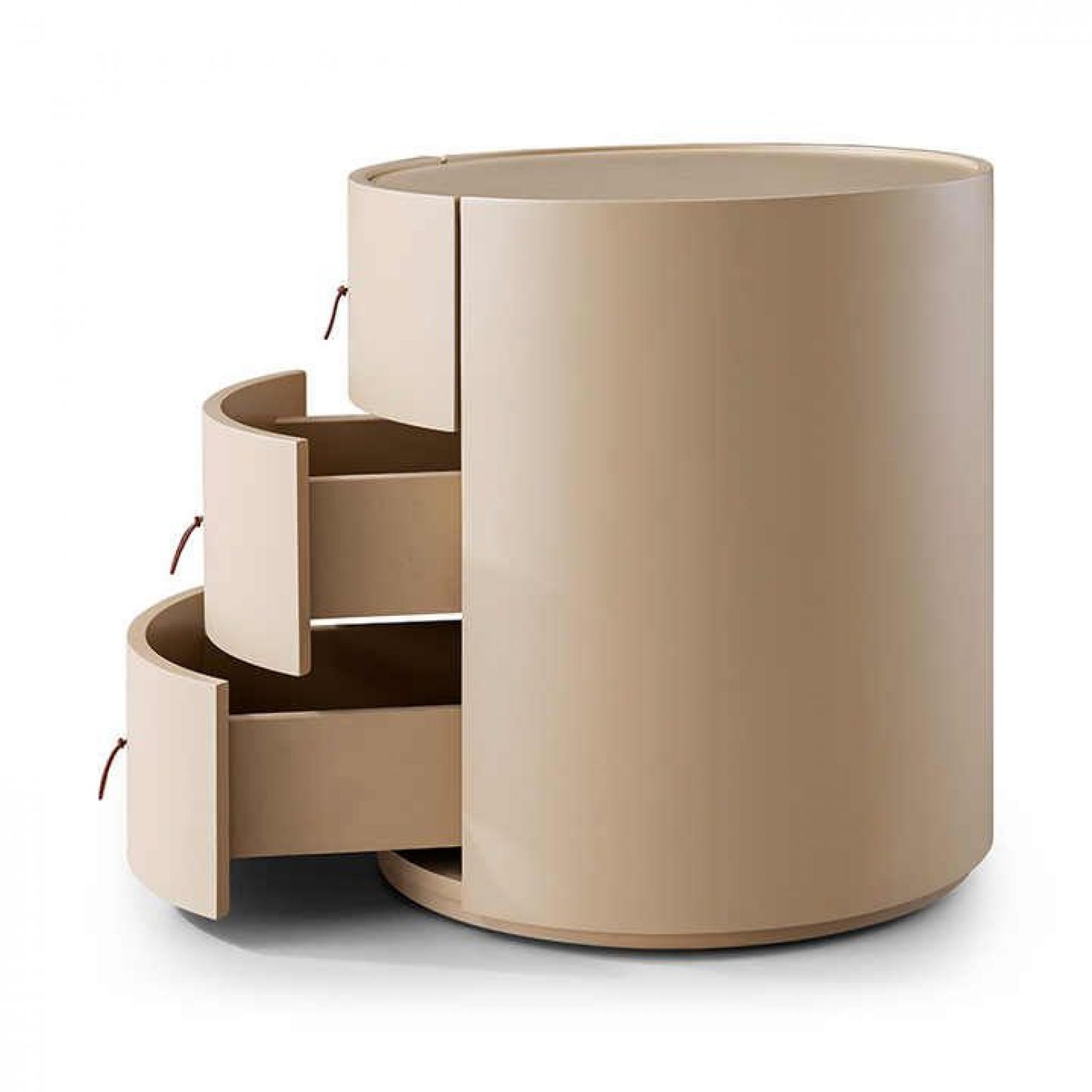 嘉达美 Home Furniture Product 《Modern luxurious round bedside table》【图2】