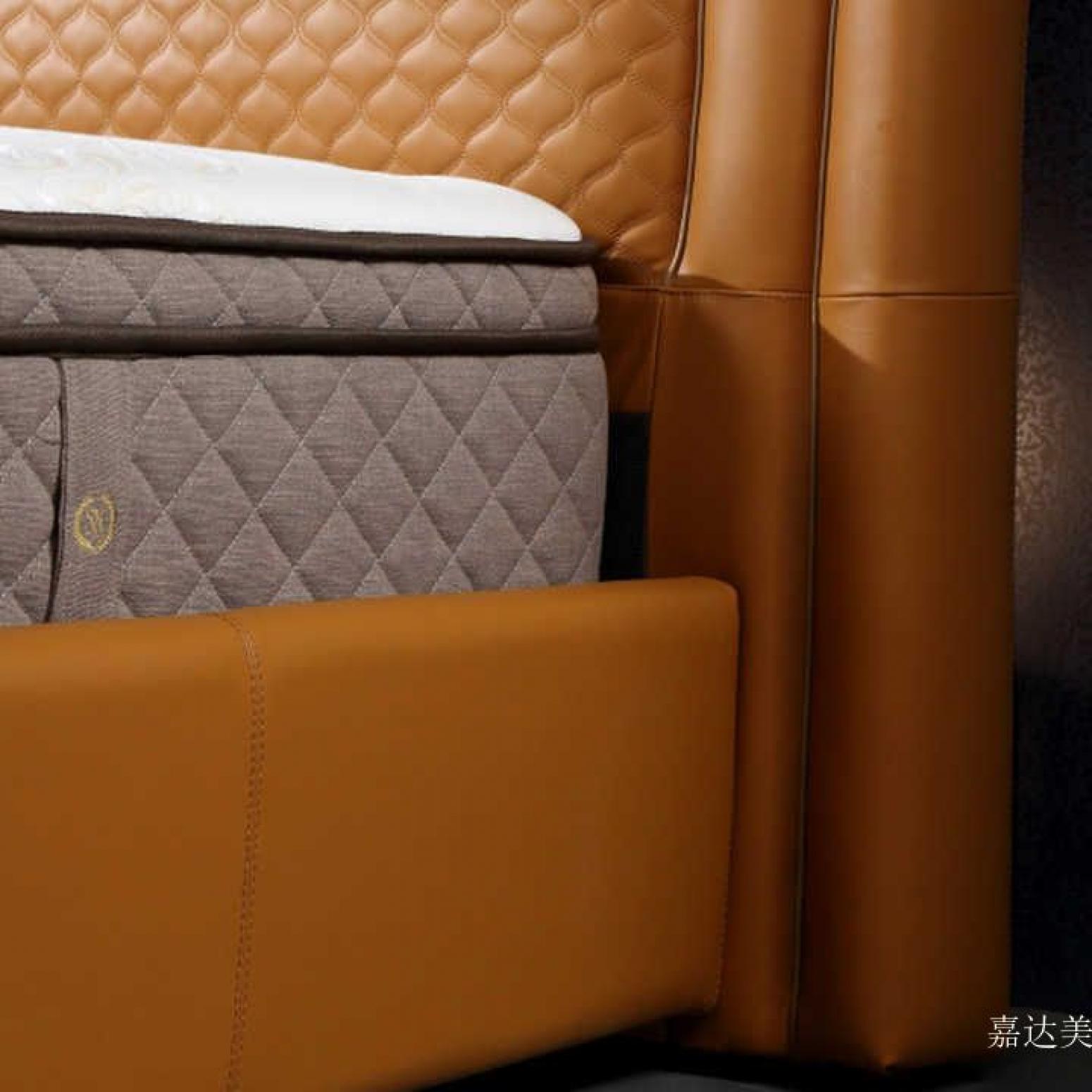 嘉达美 Home Furniture Product 《Modern leather bed》【图1】