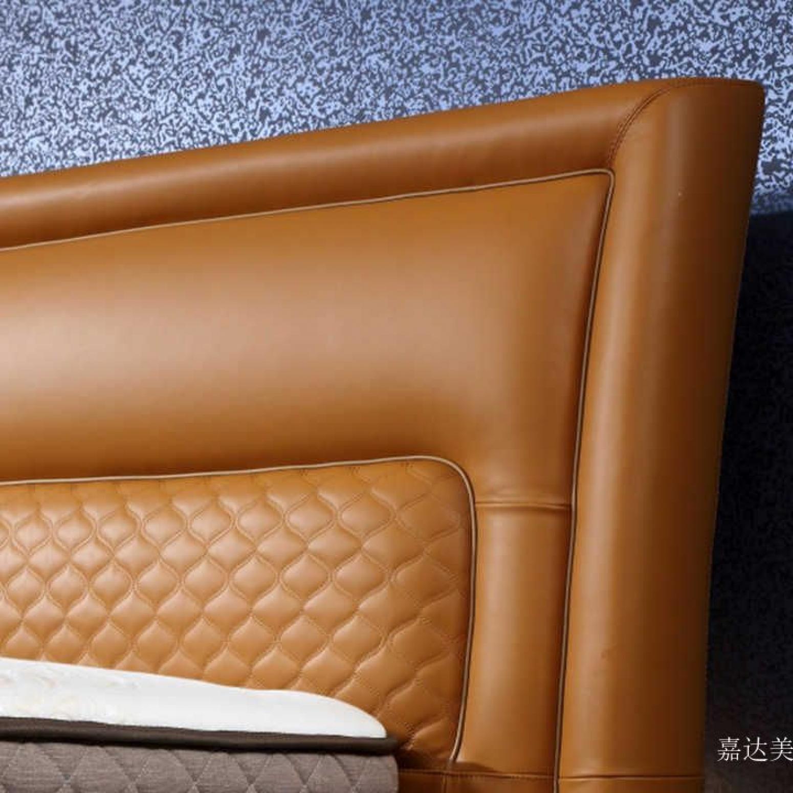 嘉达美 Home Furniture Product 《Modern leather bed》【图2】