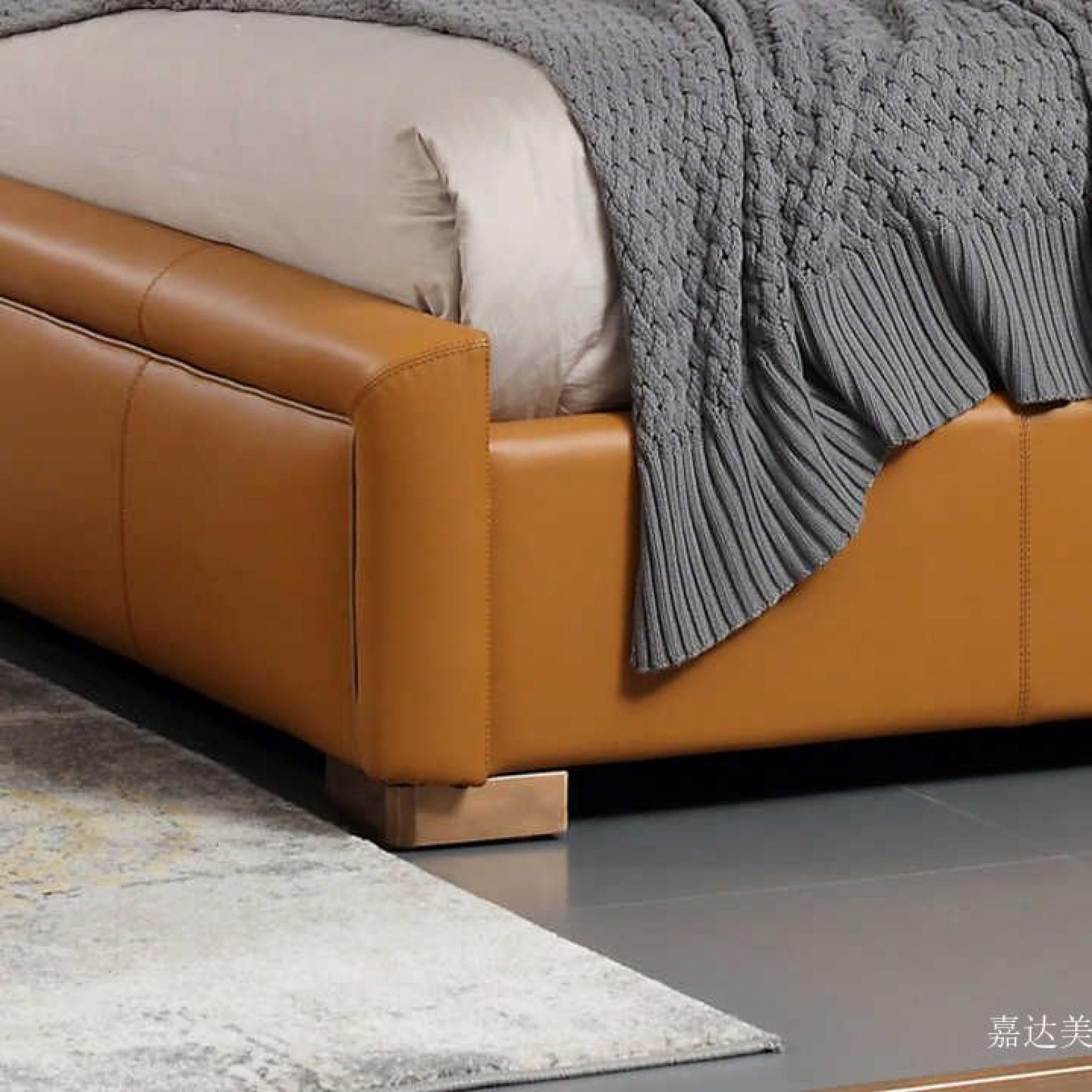 嘉达美 Home Furniture Product 《Modern leather bed》【图3】