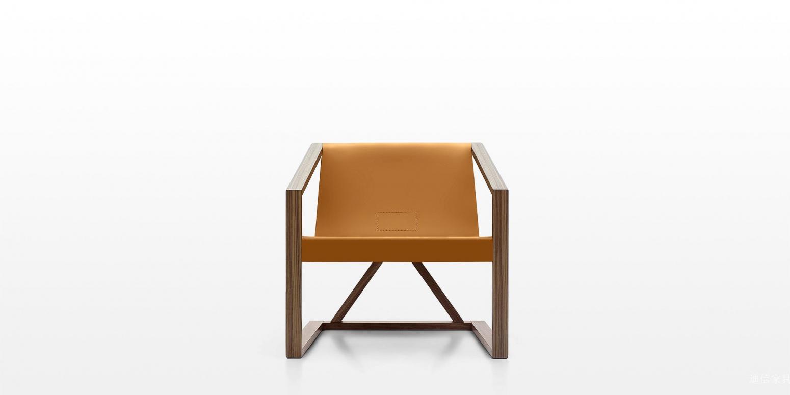 迪信家具 Home Furniture Product 《Genuine Leather Lounge Chair》【图2】