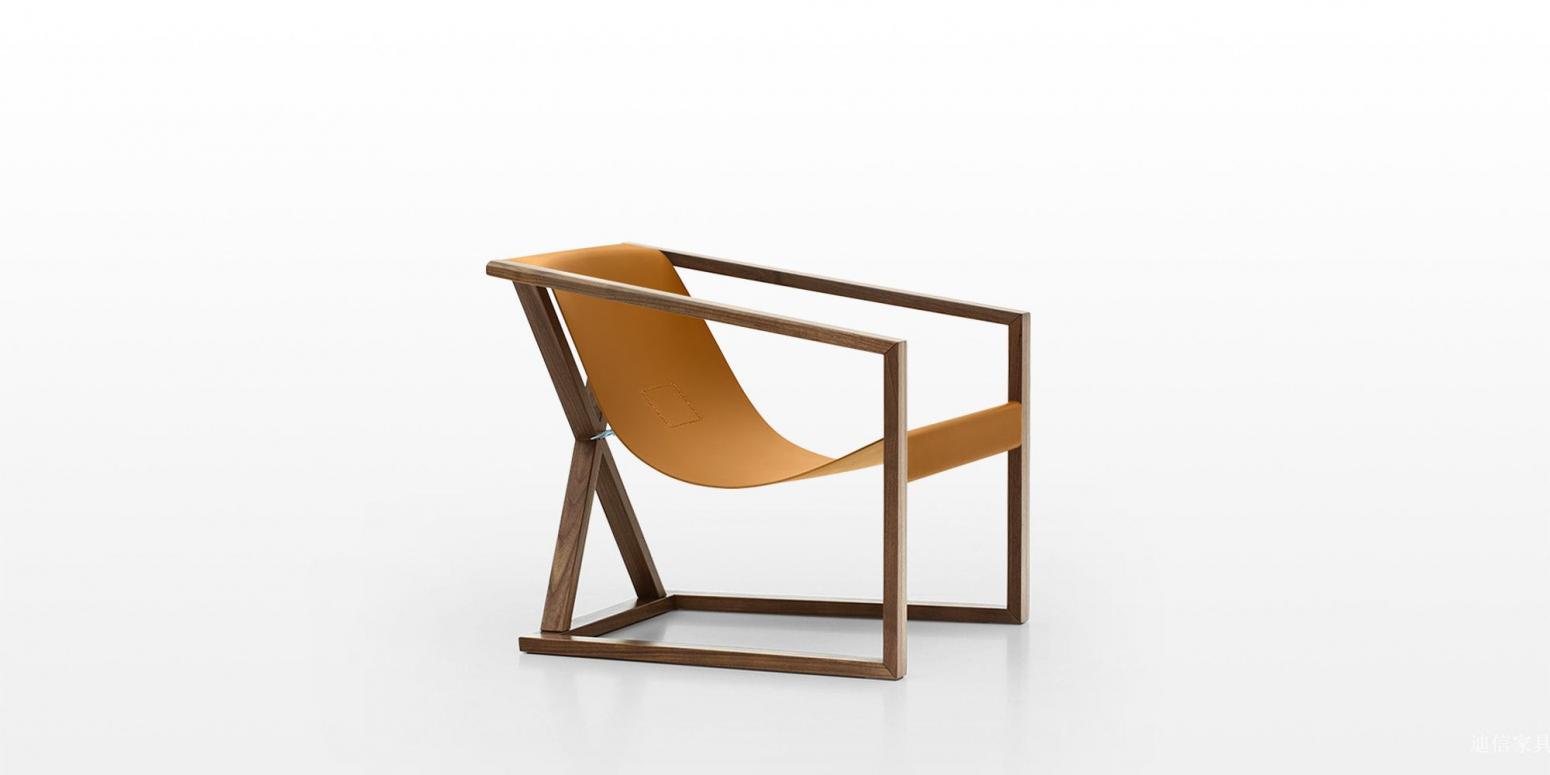 迪信家具 Home Furniture Product 《Genuine Leather Lounge Chair》【图3】