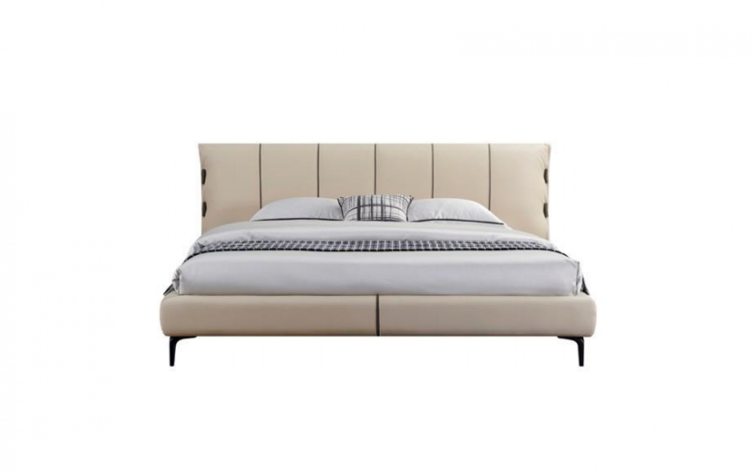 玛迪亚 Home Furniture Product 《Madera genuine leather bed》【图0】