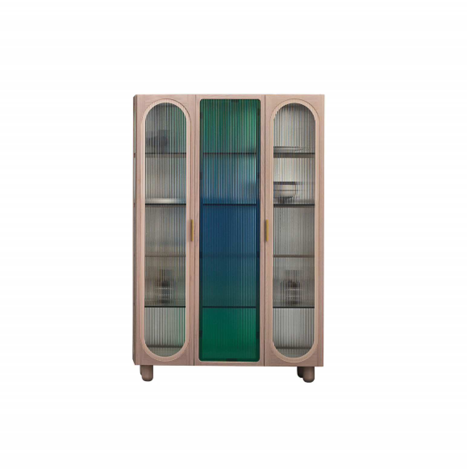 莫霞家居 Home Furniture product 《Gradient glass wine cabinet》