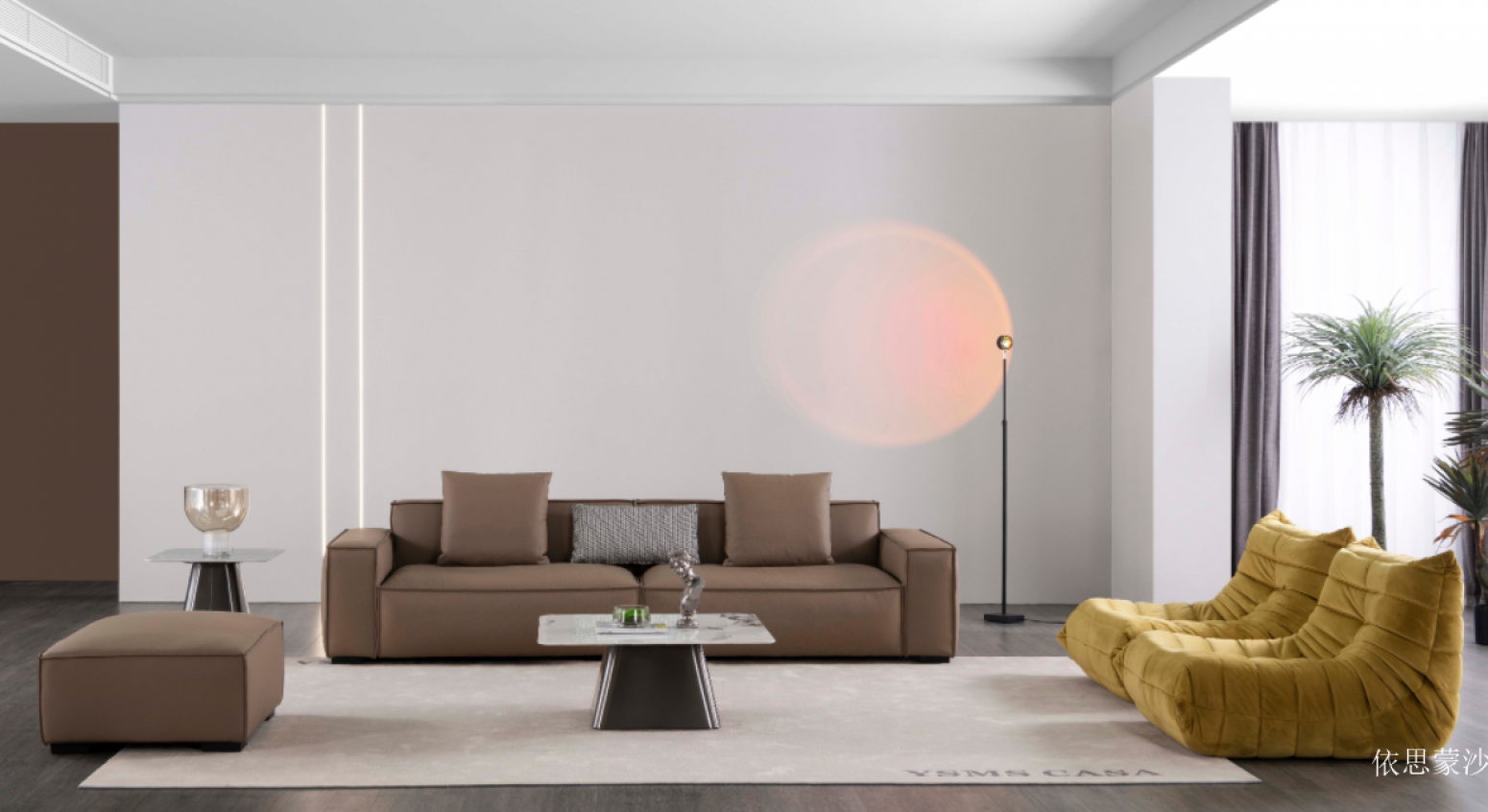 依思蒙沙 Home Furniture Product 《Tofu block sofa》【图1】