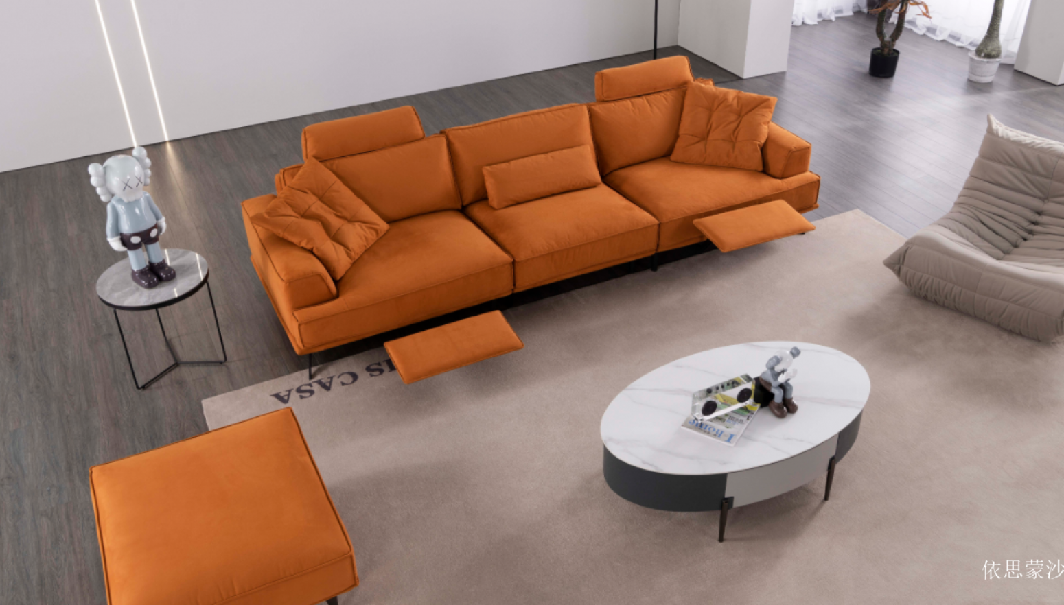 依思蒙沙 Home Furniture Product 《Orange Bear Sofa》【图4】