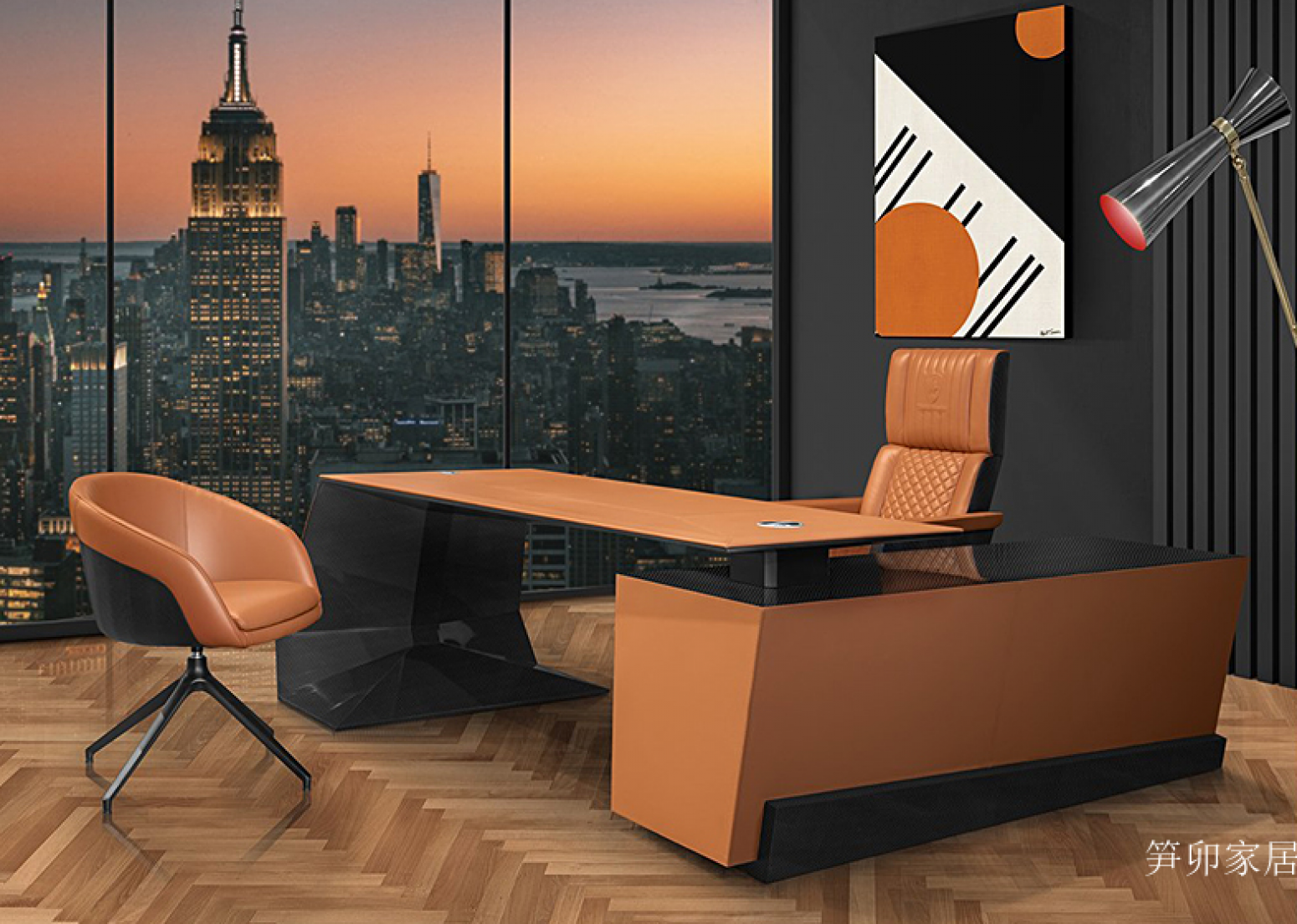 笋卯家居 Office furniture Product 《Office desk D4681》【图3】