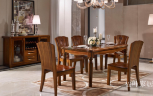 福叶家居 Home Furniture product 《FUYE solid wood dining tables and chairs》议价