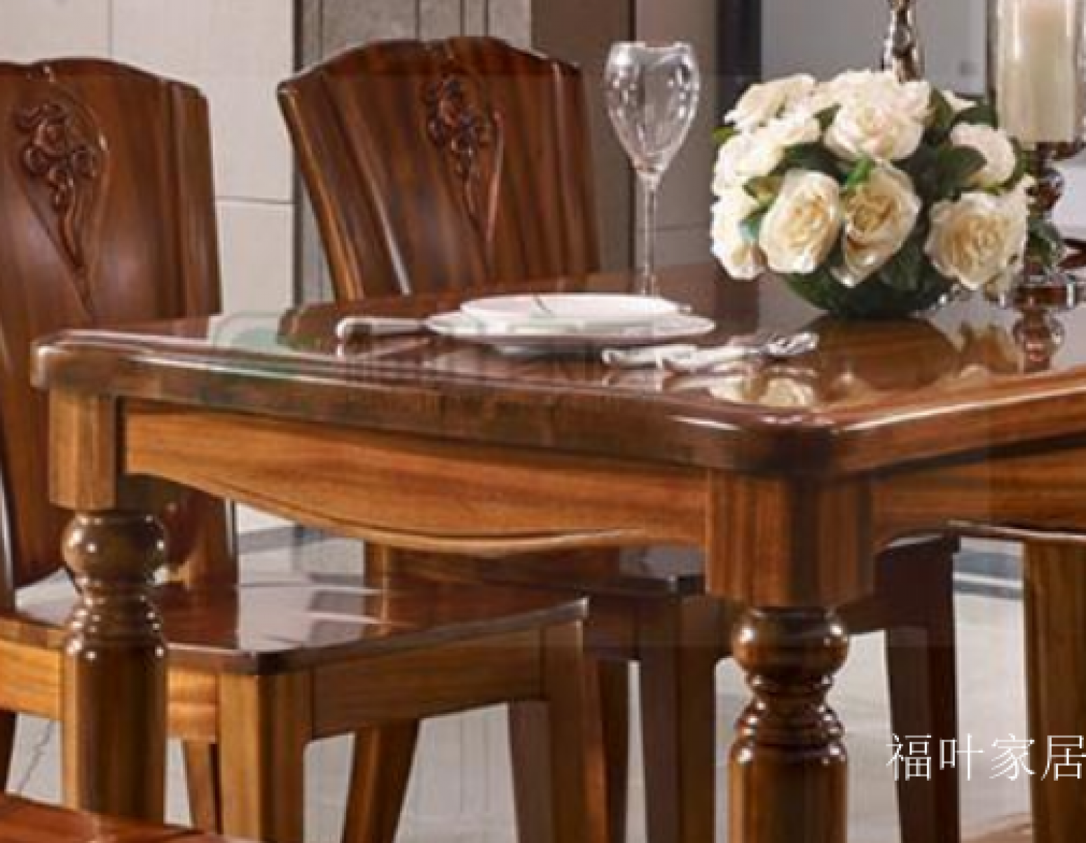 福叶家居 Home Furniture Product 《FUYE solid wood dining tables and chairs》【图1】