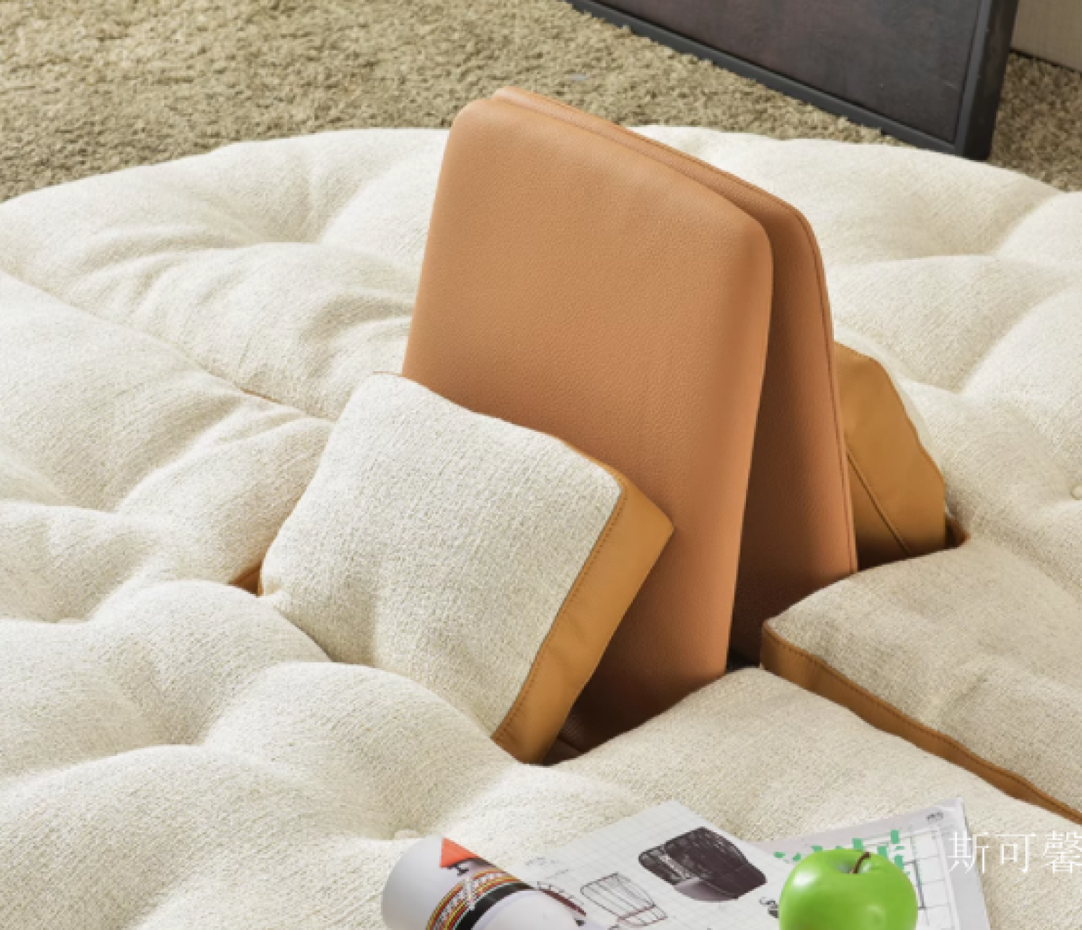 斯可馨 Home Furniture Product 《Nordic-style lazy sofa》【图4】