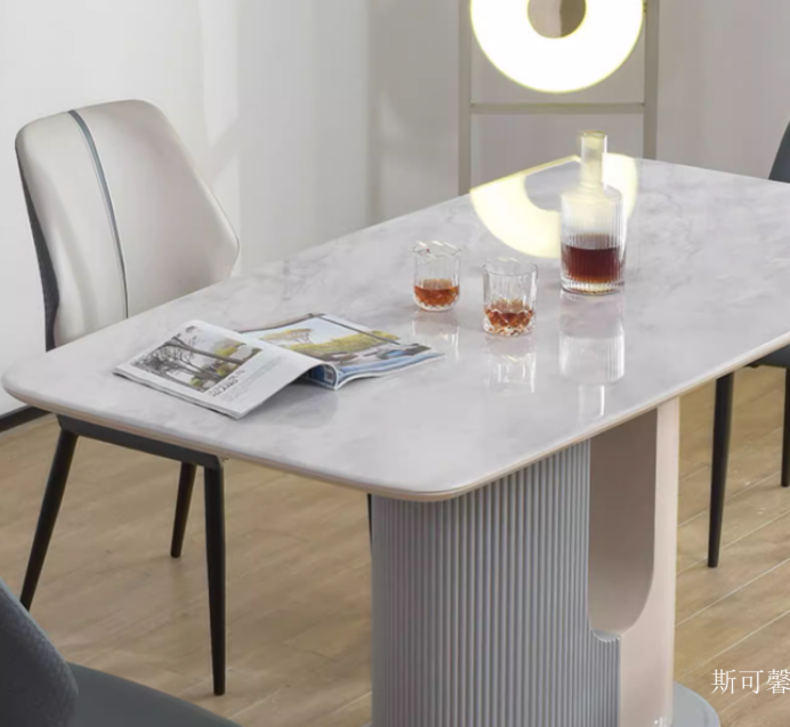 斯可馨 Home Furniture Product 《Stone slab dining table》【图0】