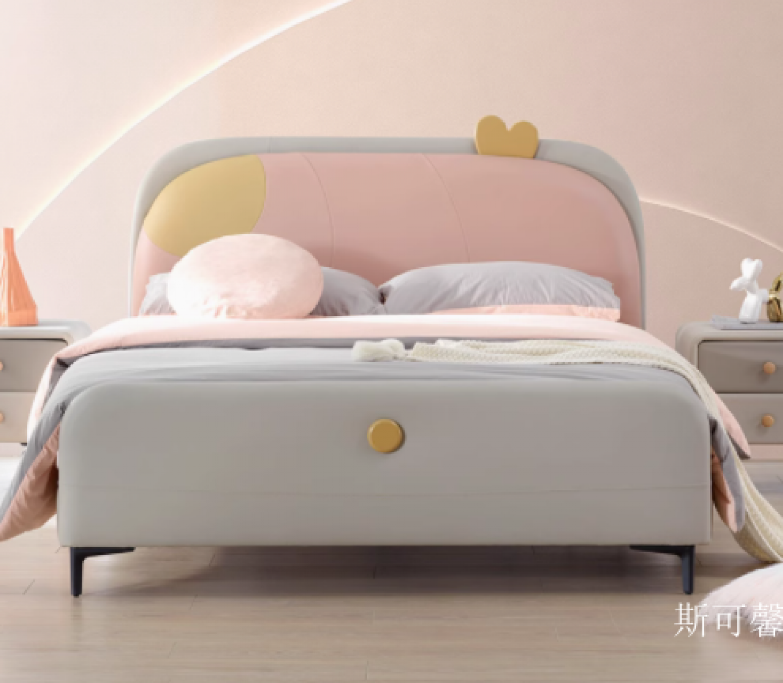 斯可馨 Children's furniture product 《Modern and simple children's bed》