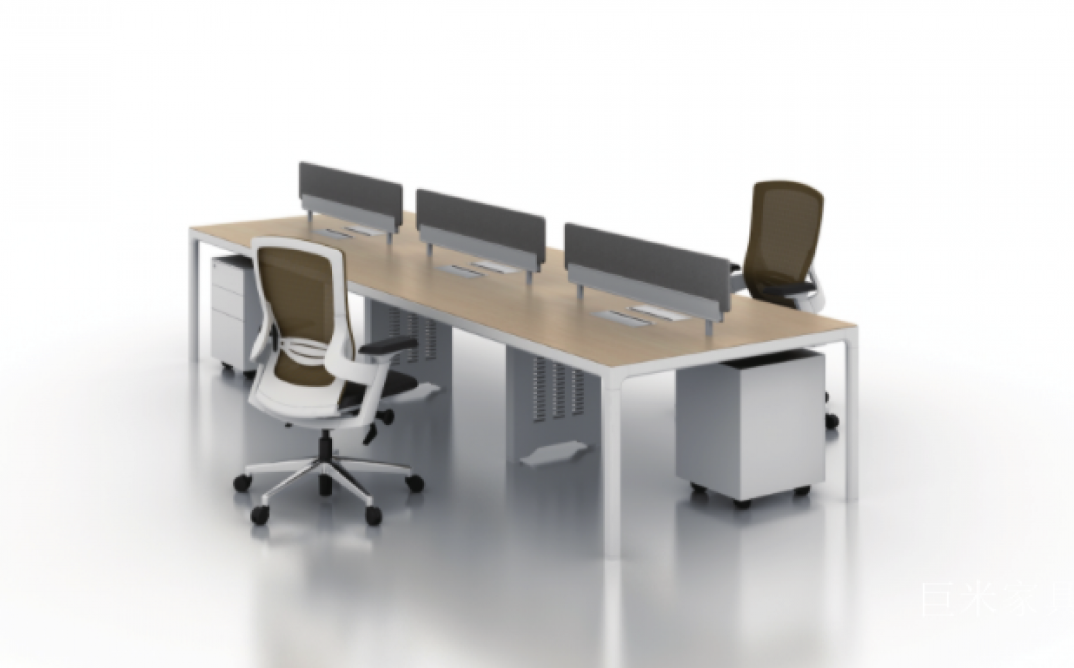 巨米家具 Office furniture Product 《Screen office desk》【图0】