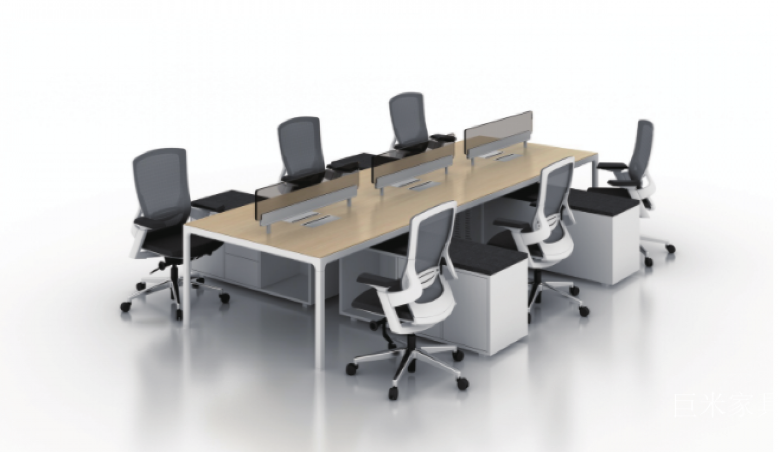 巨米家具 Office furniture Product 《Screen office desk》【图1】