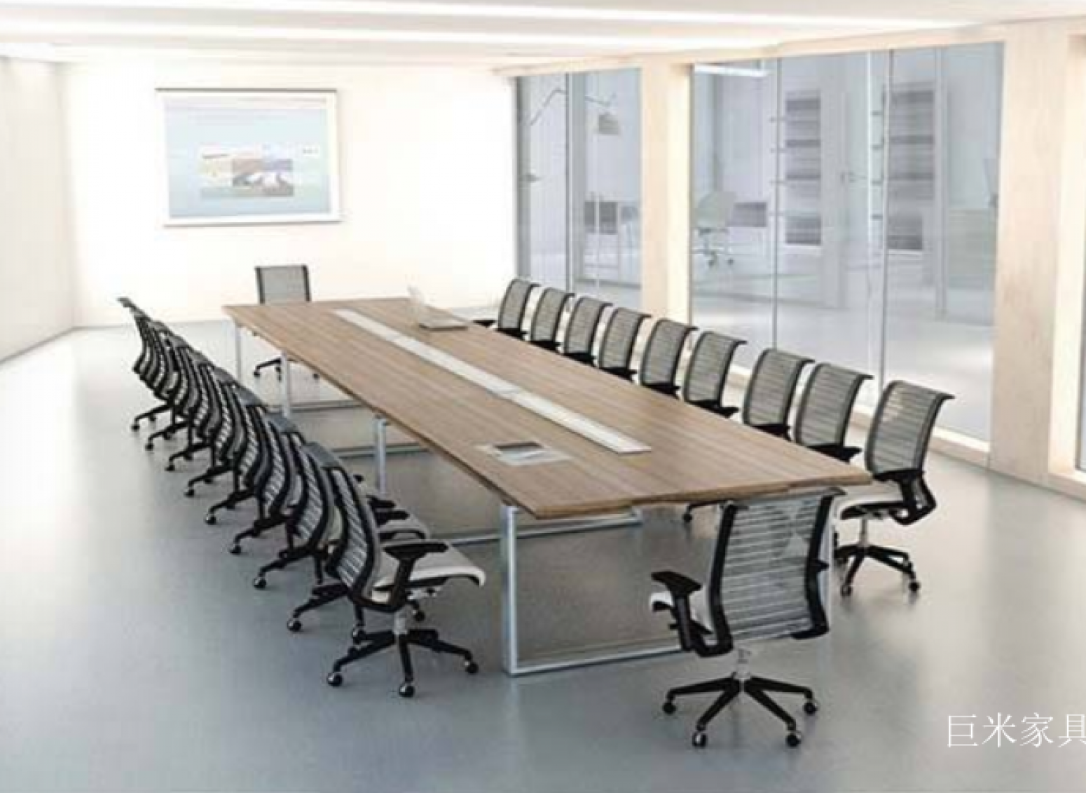 巨米家具 Office furniture Product 《Solid wood conference table》【图0】