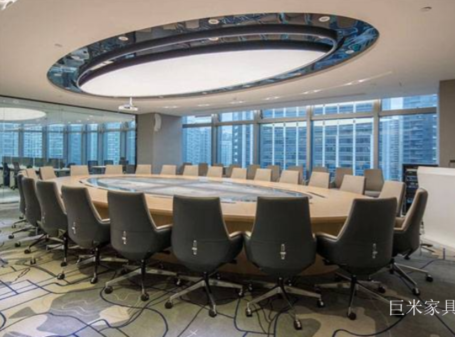 巨米家具 Office furniture Product 《High-end round conference table》【图0】