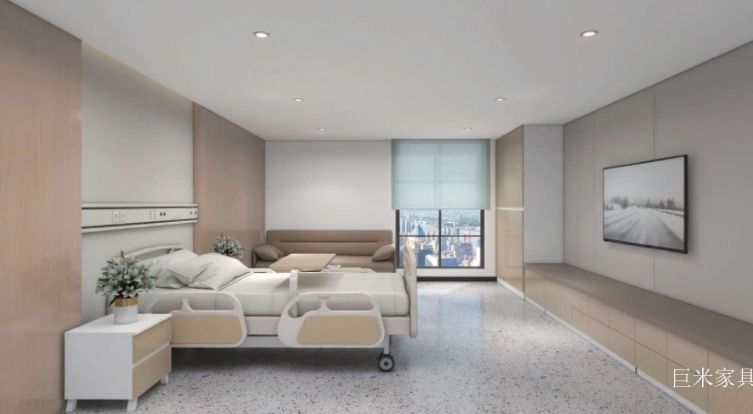 巨米家具 Medical furniture Product 《Simple medical bed》【图1】