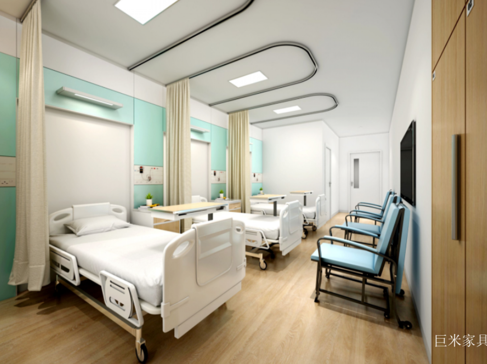 巨米家具 Medical furniture Product 《Simple medical bed》【图2】