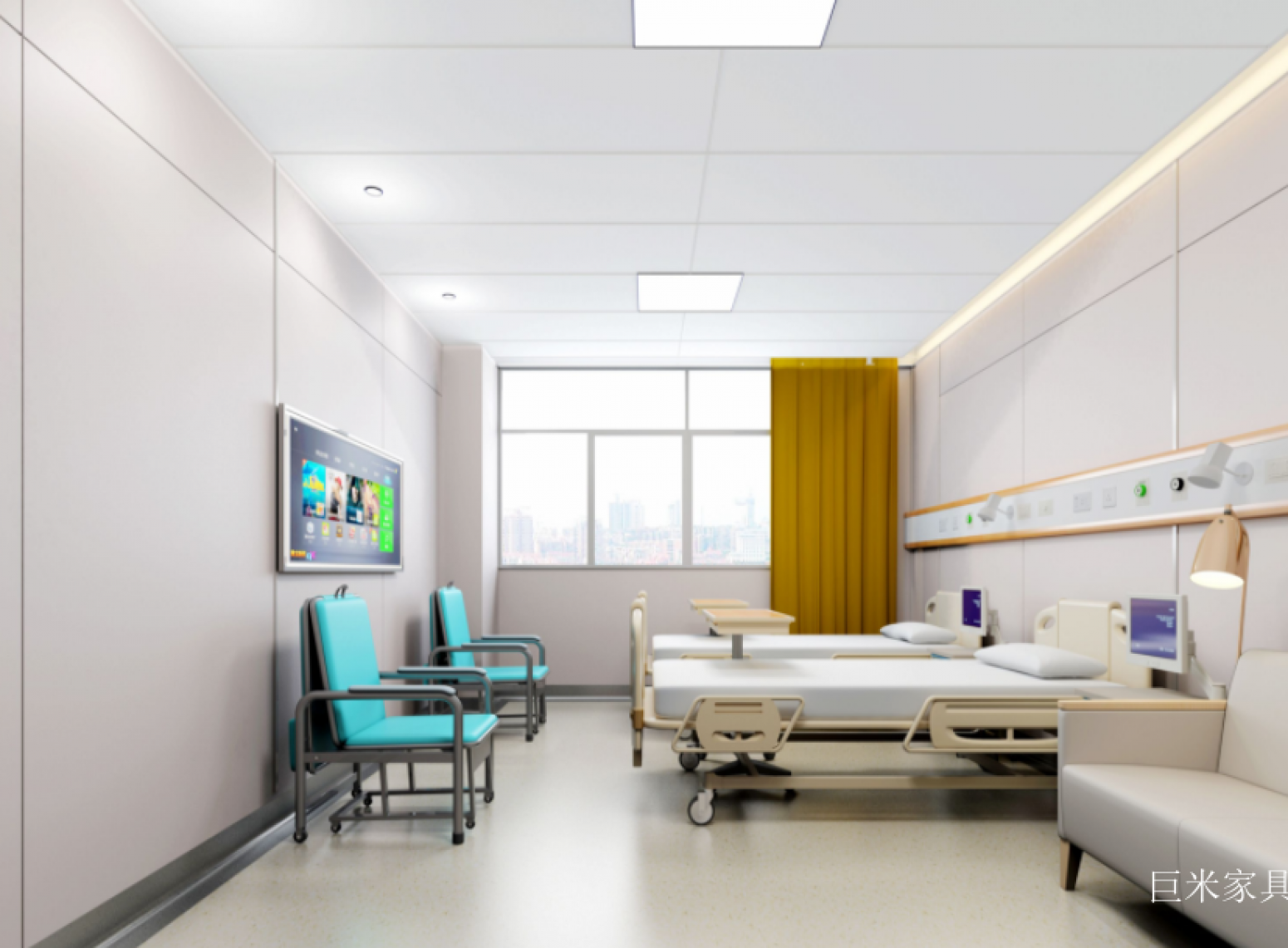 巨米家具 Medical furniture Product 《Simple medical bed》【图3】