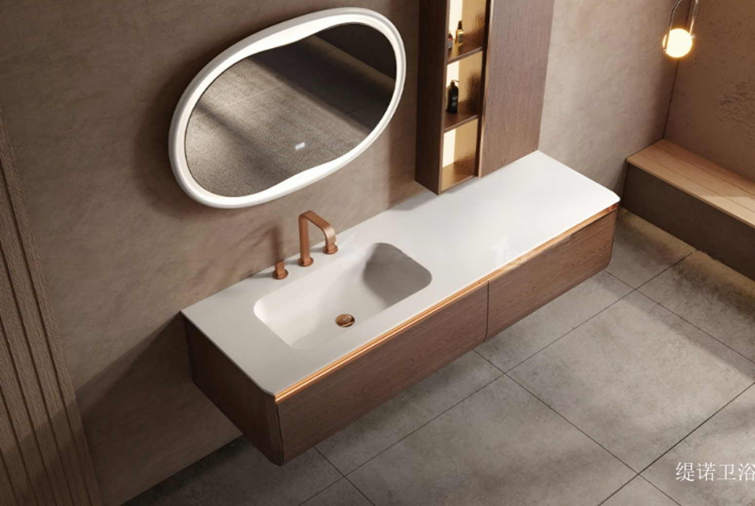 缇诺卫浴 Bathroom furniture Product 《Tia bathroom cabinet》【图1】