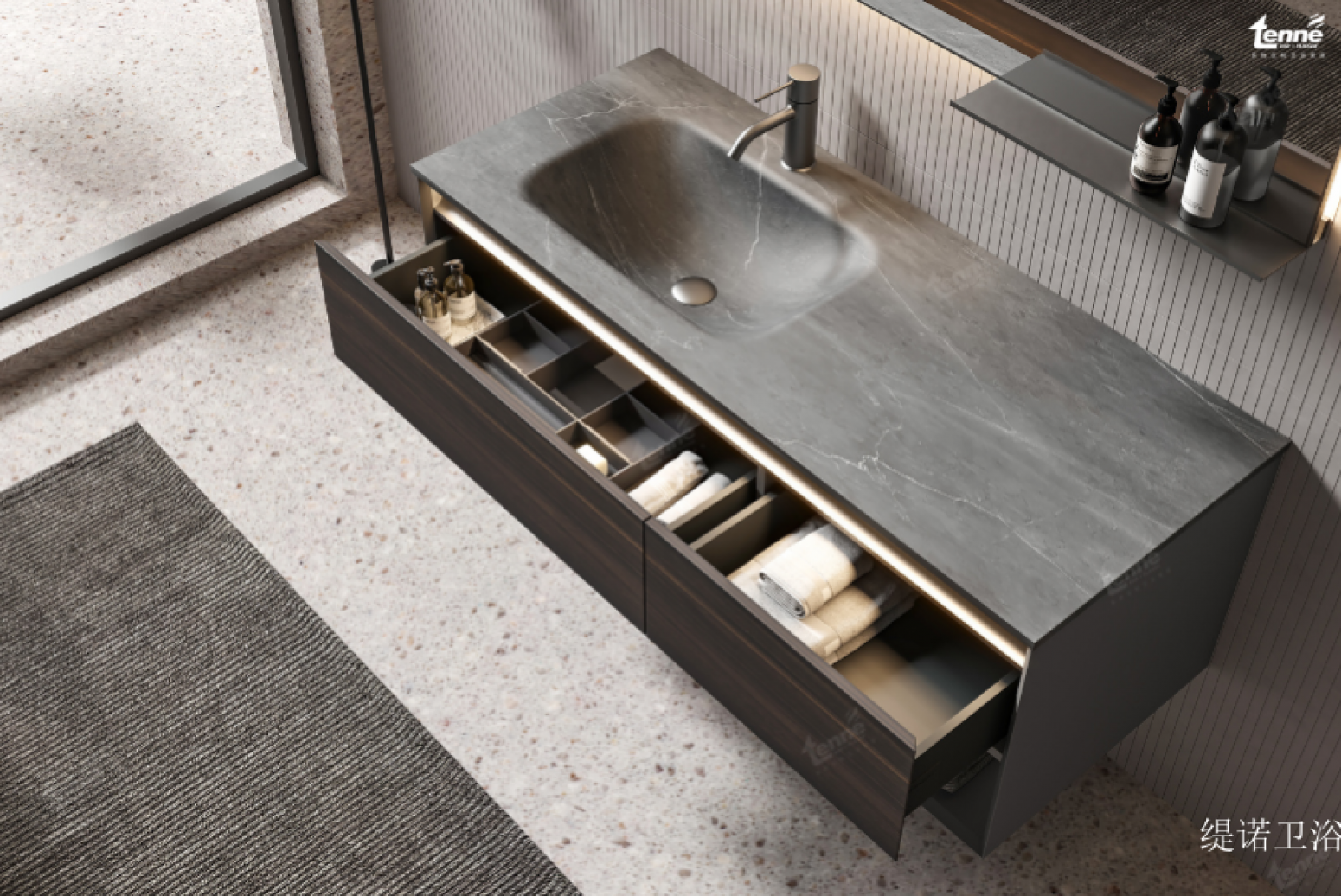 缇诺卫浴 Bathroom furniture Product 《Eden bathroom cabinet》【图3】