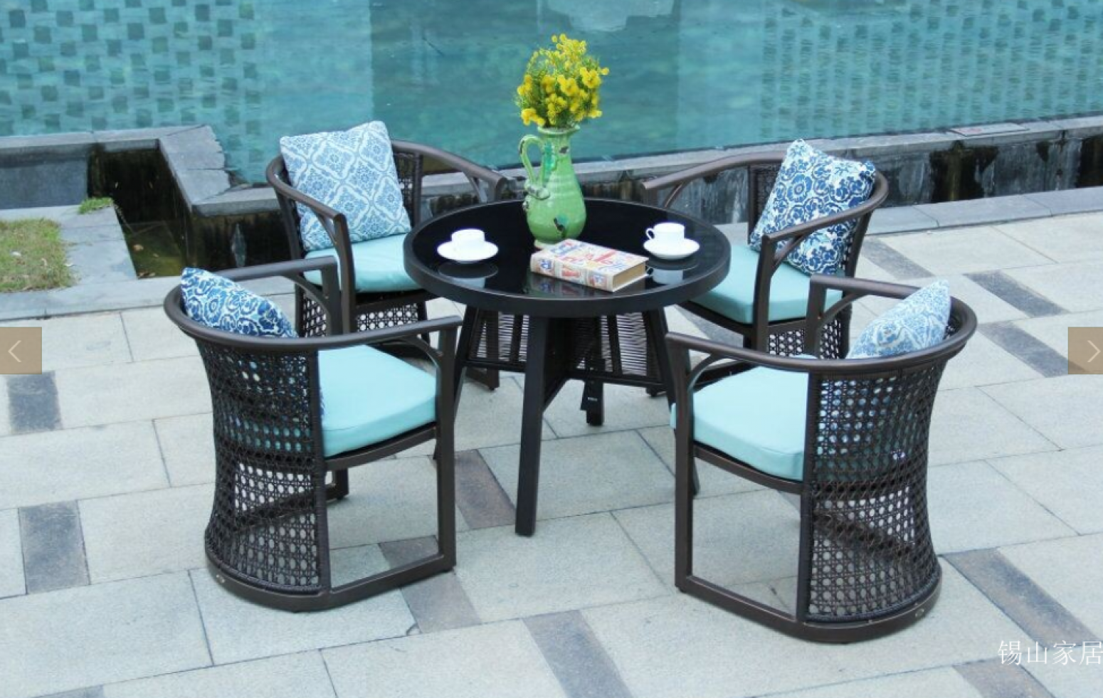 锡山家居 Outdoor furniture Product 《Ancient-style outdoor sofa》【图0】