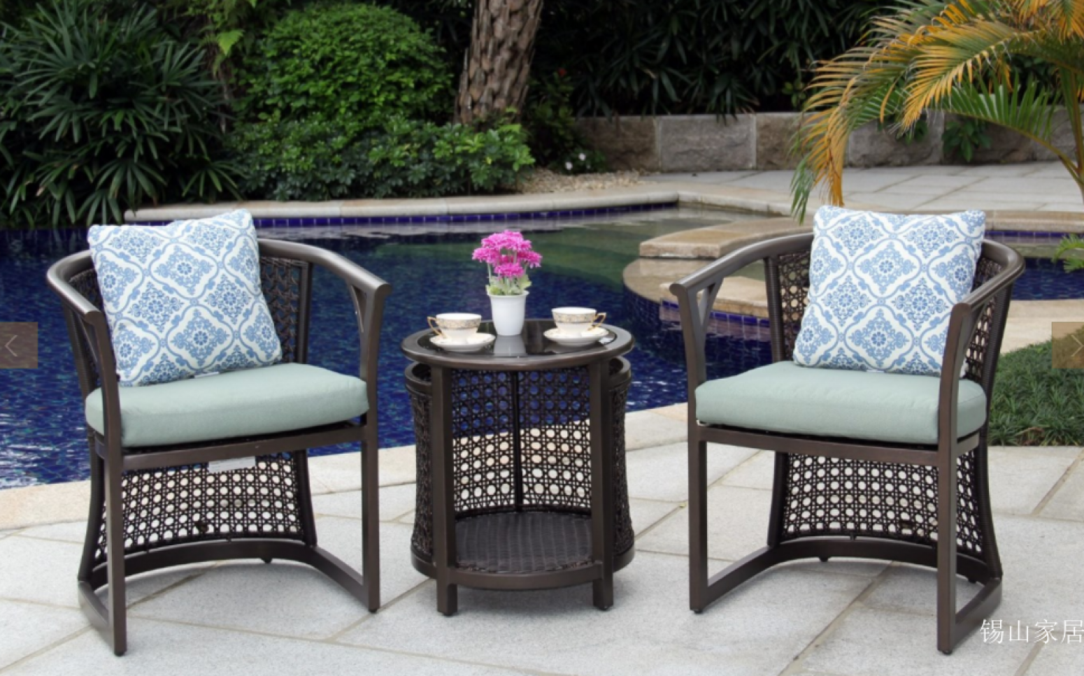 锡山家居 Outdoor furniture Product 《Ancient-style outdoor sofa》【图2】