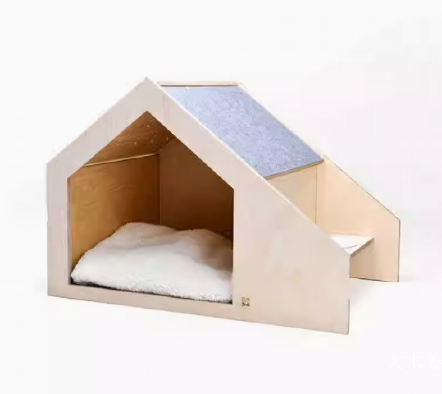 大木姜 Pet furniture Product 《Wooden cat bed》【图1】