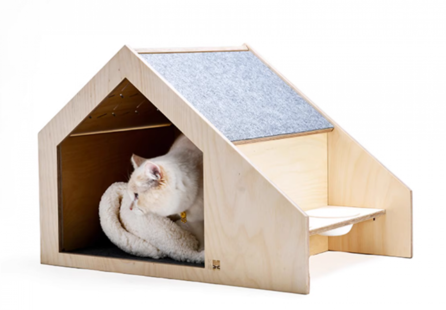 大木姜 Pet furniture product 《Wooden cat bed》