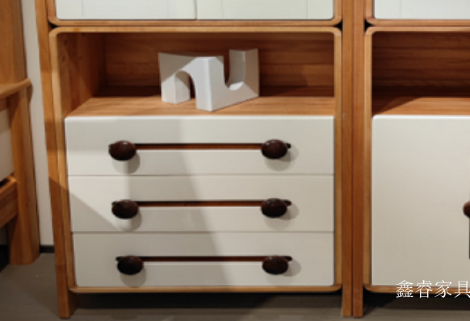 鑫睿家具 Children's furniture Product 《Ruibai Art Children's Bookshelf》【图0】