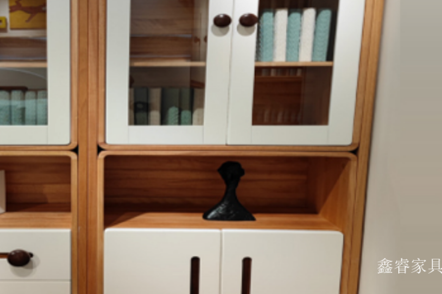鑫睿家具 Children's furniture Product 《Ruibai Art Children's Bookshelf》【图1】