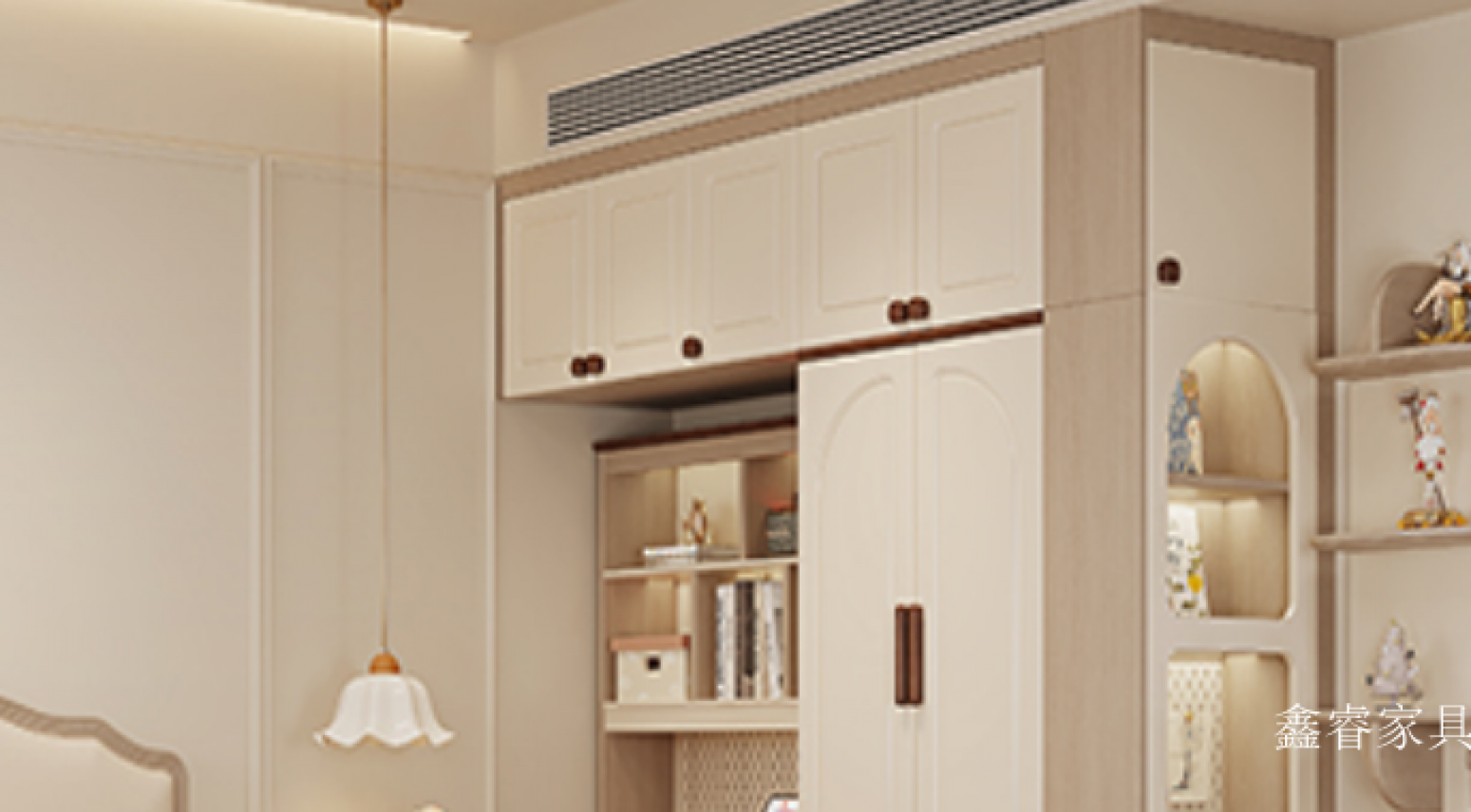 鑫睿家具 Children's furniture Product 《Ruimei Solid Wood children's bed》【图0】
