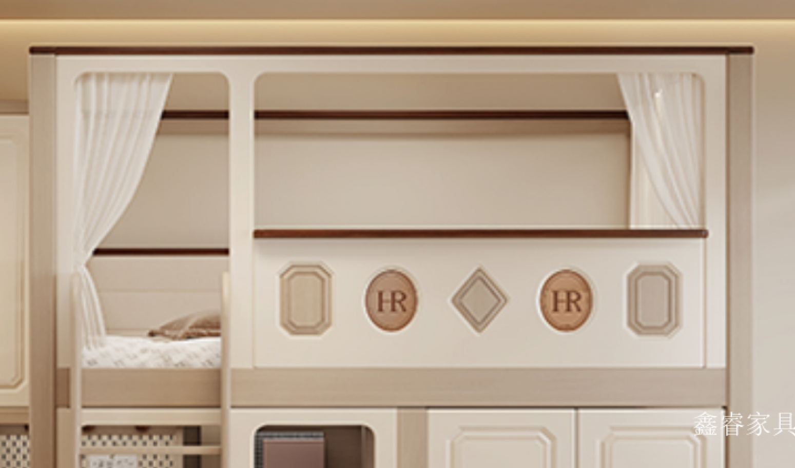 鑫睿家具 Children's furniture Product 《Ruimei Storage Children's Bed》【图0】