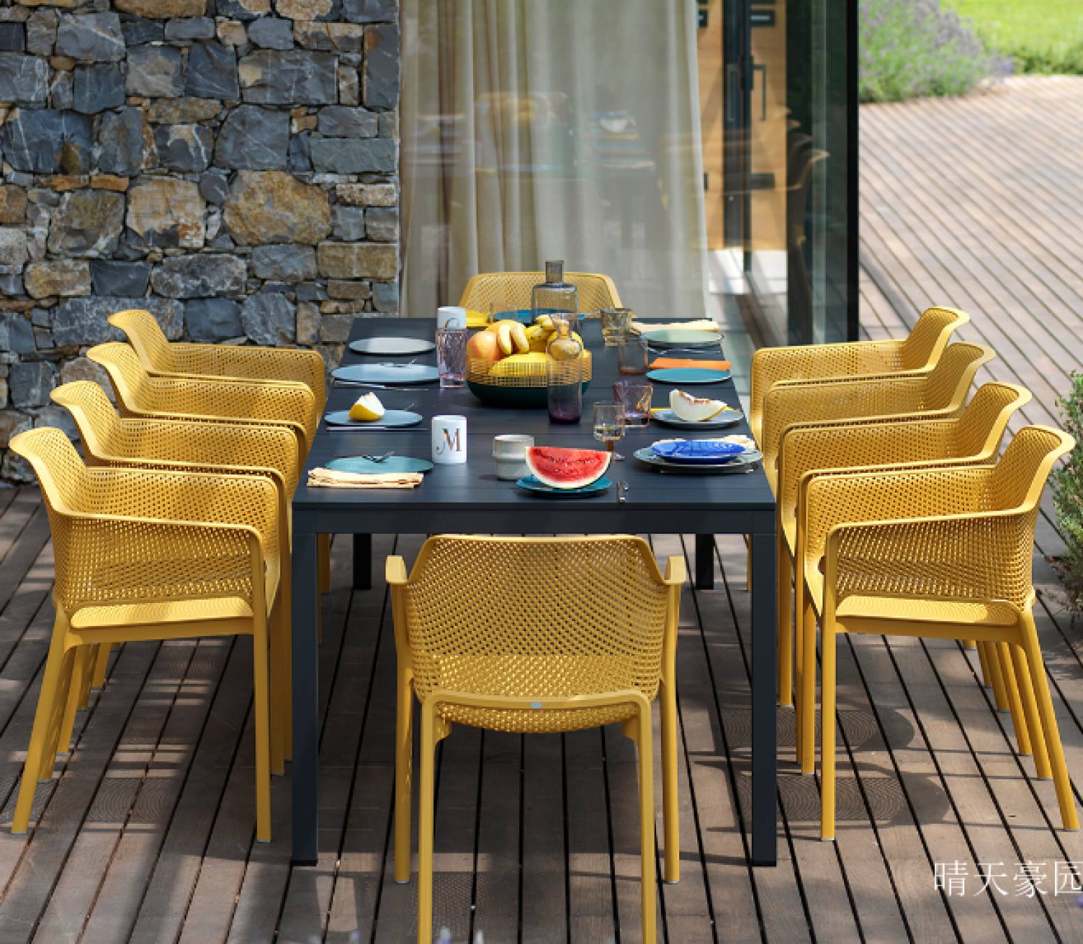 晴天豪园 Outdoor furniture Product 《Macaron series dining chairs》【图3】