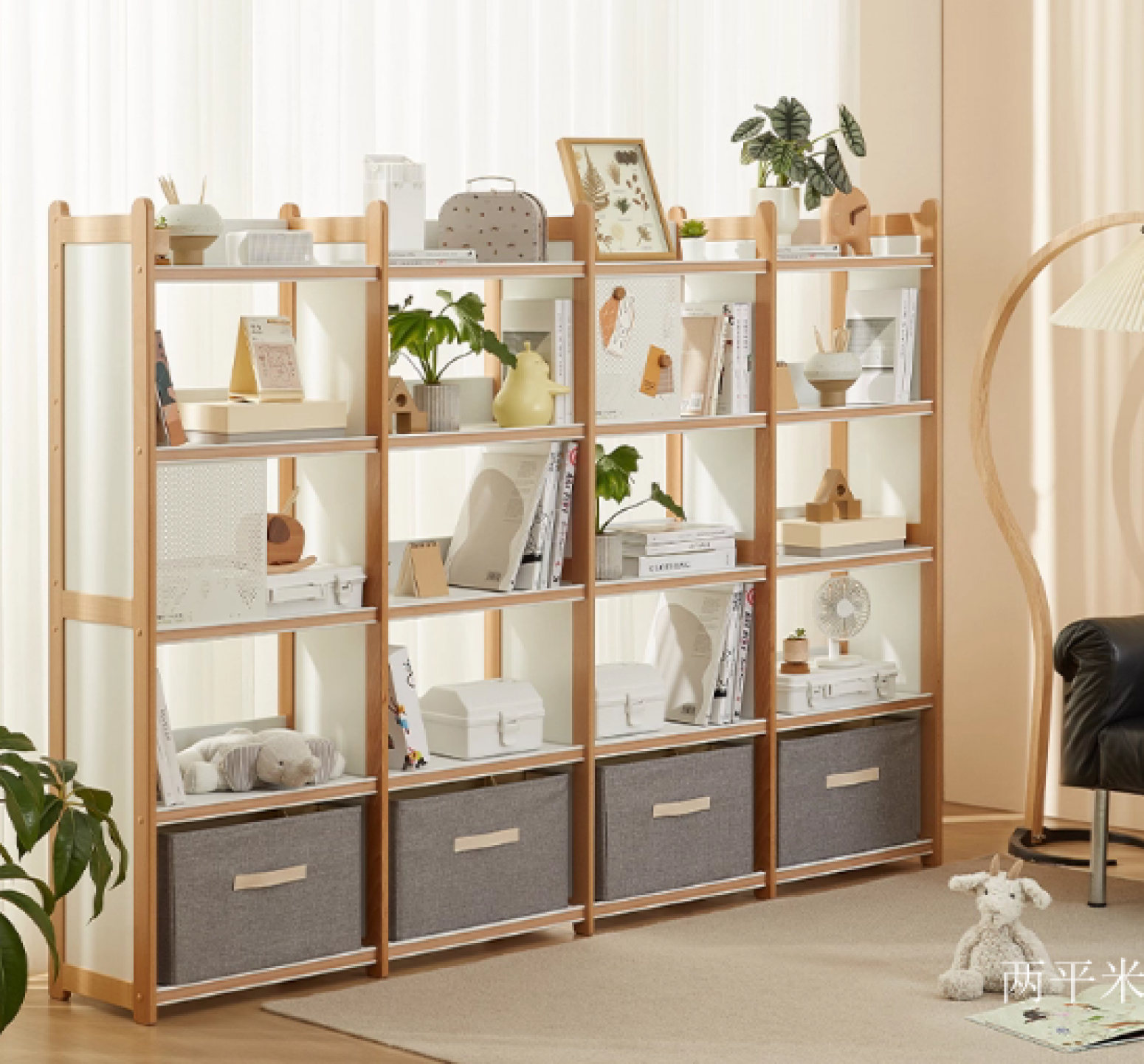 两平米 Children's furniture Product 《Magic Bookcase》【图2】