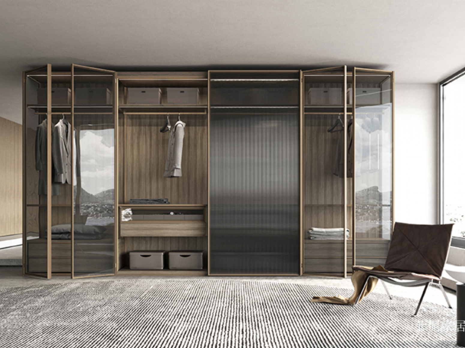 菲伲家居 Home Furniture product 《Metal frame wardrobe》