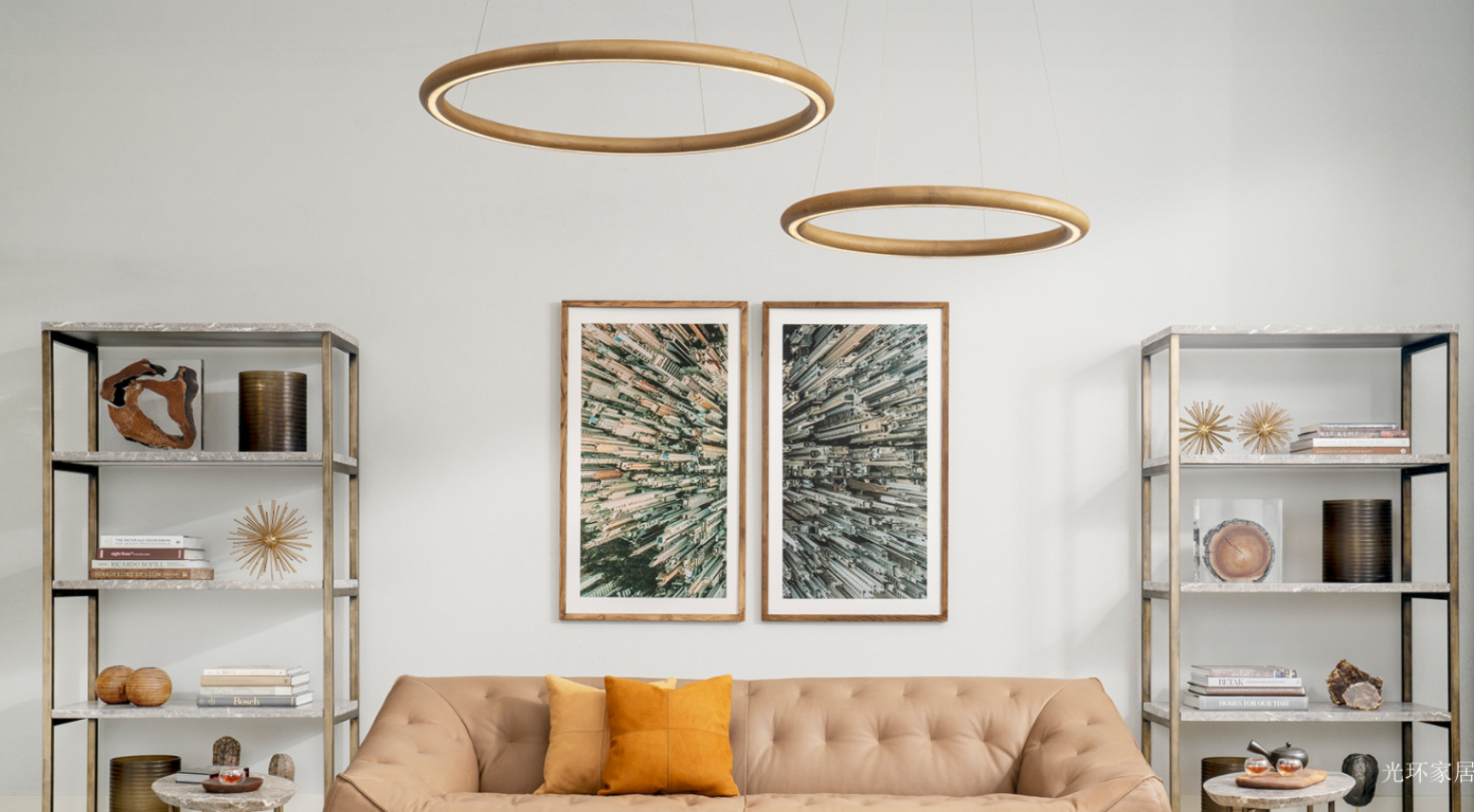 光环家居 Home Furniture Product 《HULA circular pendant lamp》【图1】