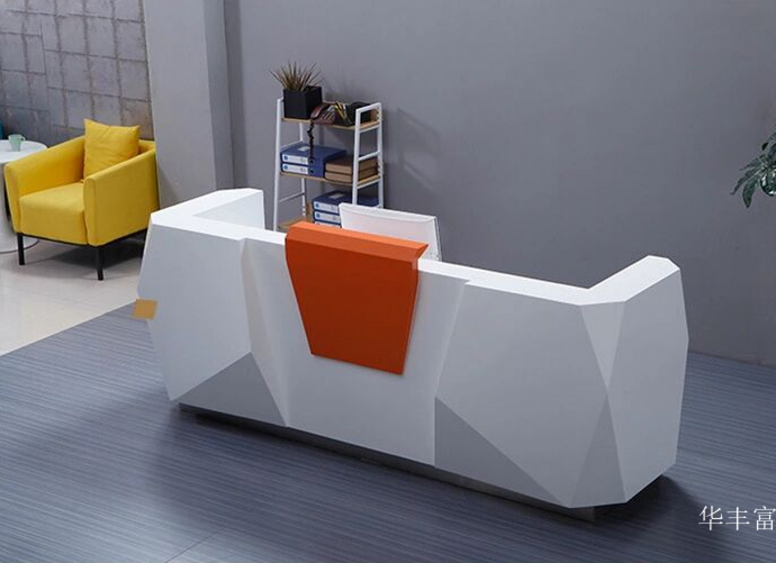 华丰富 Office furniture Product 《Simple front desk》 华丰富 Office furniture Product 《Simple front desk》【图0】