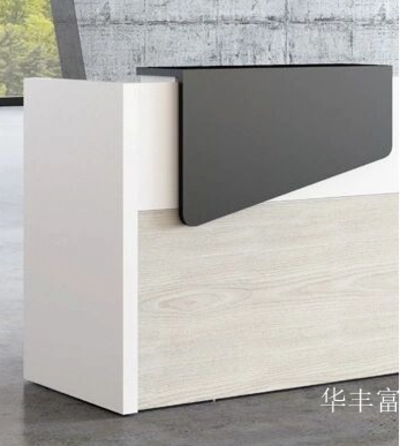华丰富 Office furniture Product 《Front desk reception desk》 华丰富 Office furniture Product 《Front desk reception desk》【图1】