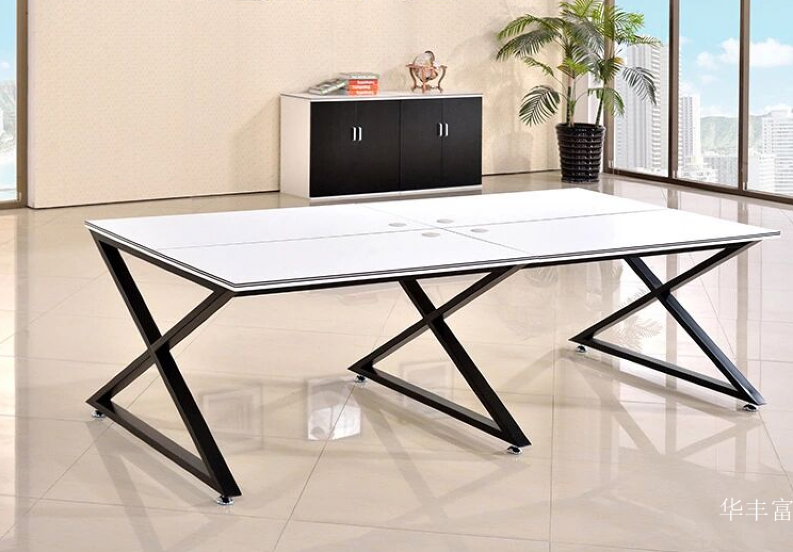 华丰富 Office furniture Product 《Simple office collaboration desk》【图3】